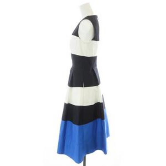 Kate Spade Corley Dress Blue Colorblock Size 0 - Picture 3 of 10